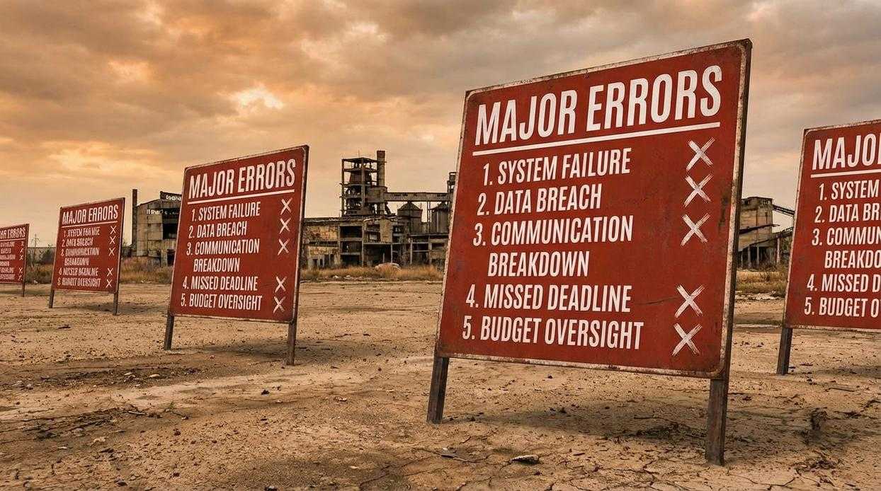 major errors